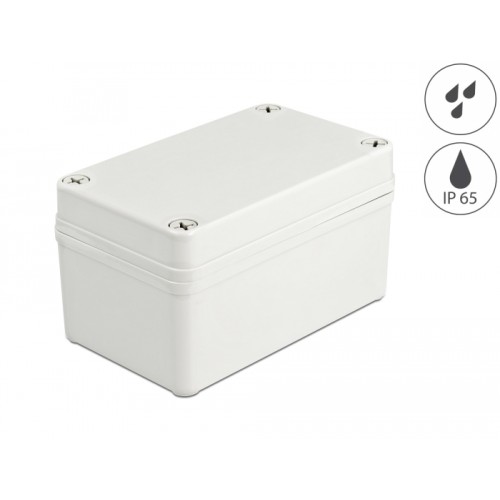 Delock Installation Housing IP65 waterproof 130 x 80 x 70 mm grey