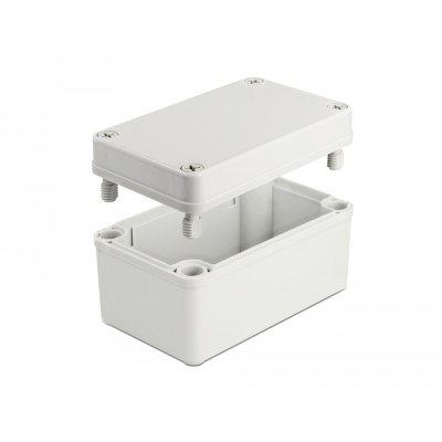 Delock Installation Housing IP65 waterproof 130 x 80 x 70 mm grey 2