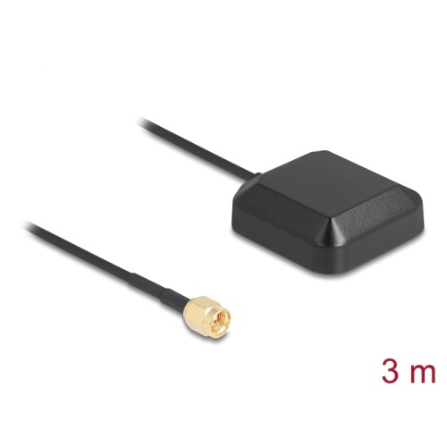 Navilock NL-69AT GNSS GALILEO GPS SMA Antenna 3 m