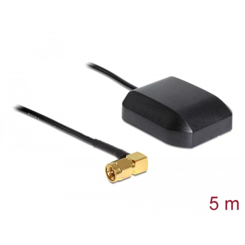 Navilock NL-280GG Multi GNSS GALILEO GLONAS GPS SMA 90° Antenna 5 m