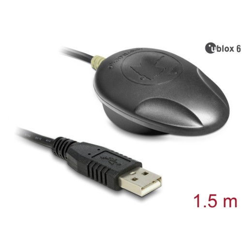 Navilock NL-602U USB 2.0 GPS Receiver u-blox 6 1.5 m