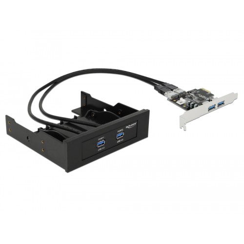Delock Front Panel 2 x USB 5 Gbps + PCI Express Card 2 x USB 5 Gbps
