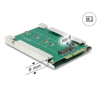 Delock 2.5″ Converter SATA 22 Pin  M.2 NGFF