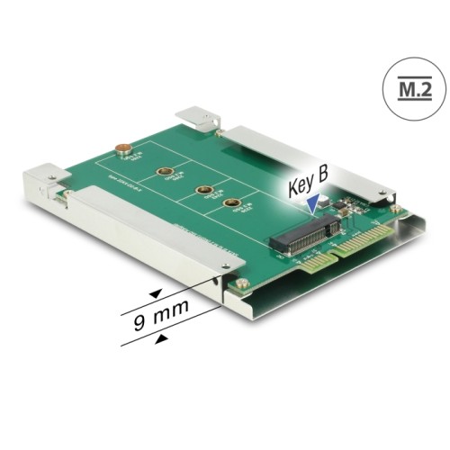 Delock 2.5″ Converter SATA 22 Pin  M.2 NGFF