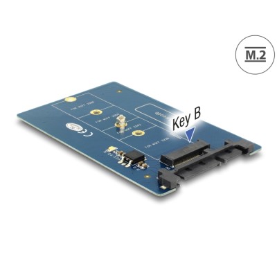 Delock Converter SATA 22 Pin > M.2