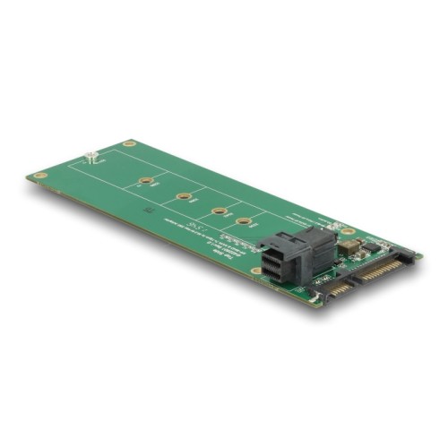 Delock Converter SATA 22 pin / SFF-8643 NVMe  1 x M.2 Key M