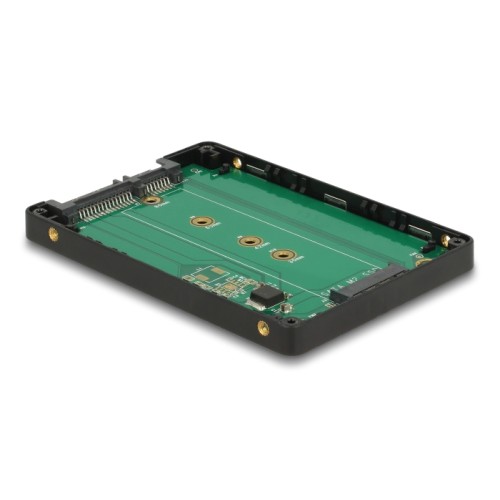 Delock 2.5″ Converter SATA 22 pin > M.2 with Enclosure