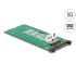 Delock Converter U.2 SFF-8639 NVMe > 1 x M.2 Key M