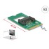 Delock Adapter M.2 Key B male  SATA 7 pin - Form Factor 2242