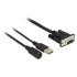 Navilock Connection Cable MD6 Serial  D-SUB 9 Serial for GNSS Receiver with power supply via USB