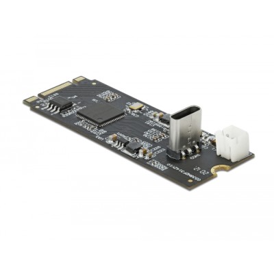 Delock Converter M.2 Key B+M male to USB Type-C™ female 2