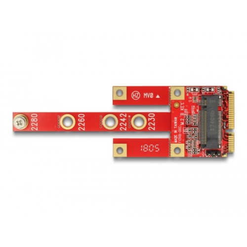 Delock Converter Mini PCIe > M.2 Key B slot + Micro SIM slot