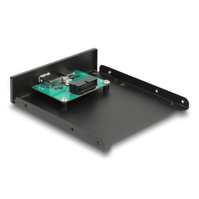 Delock ront Panel 3.5" USB 5 Gbps 1 x USB Type-C™ + 1 x USB Type-A 2