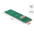 Delock M.2 Key M to 1 x OCuLink SFF-8612 Converter