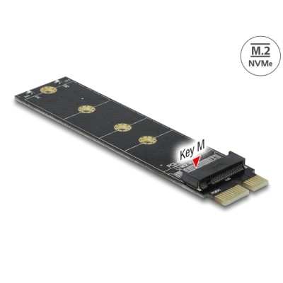 Delock PCI Express x1 to M.2 Key M Adapter