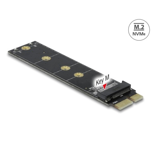 Delock PCI Express x1 to M.2 Key M Adapter
