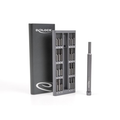 Delock Precision Screwdriver Set 49 pieces