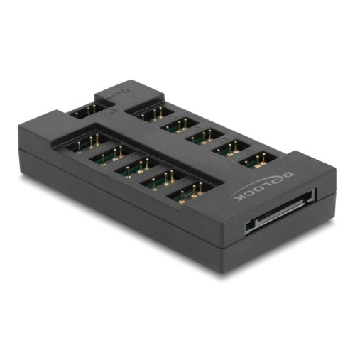 Delock RGB Hub for ARGB LEDs with 10 ports