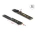 Delock Riser Card M.2 Key M Extension NVMe with 20 cm cable