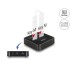 Delock M.2 Docking Station for 2 x M.2 NVMe PCIe SSD with Clone function