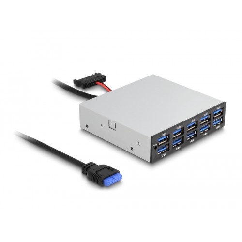 Delock 3.5″ USB 5 Gbps Front Panel 10 x USB Type-A