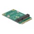 Delock Converter Mini PCI Express half-size > full-size