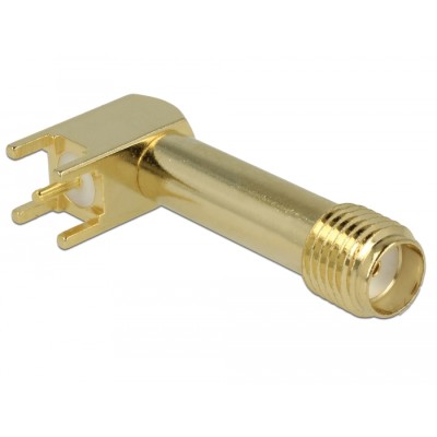 Delock SMA jack 90° PCB