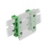 Delock DIN rail clip for PCB 4 pieces