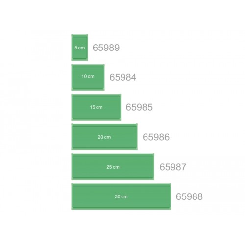 Delock Board Holder (72 mm) for DIN Rail 25 cm long