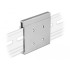 Delock Aluminium Mounting Clip for DIN Rail (4 mounting holes)