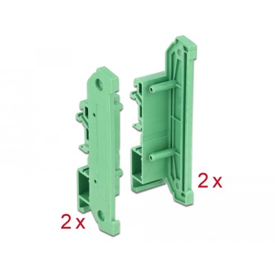 Delock DIN Rail Side Panel for Board Holder 4 pieces