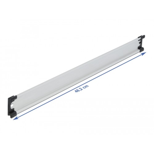 Delock DIN Rail 35 x 7.5 mm (19") Aluminium