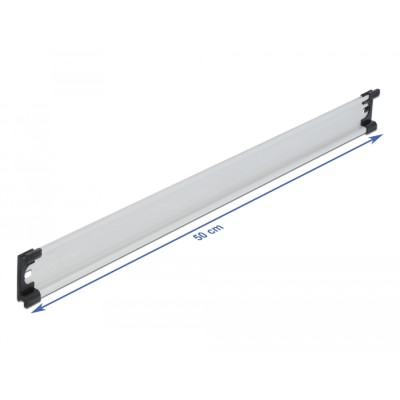 Delock DIN Rail 35 x 7.5 mm (50 cm) Aluminium 2