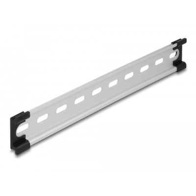 Delock DIN Rail 35 x 7.5 mm (25 cm) Aluminium