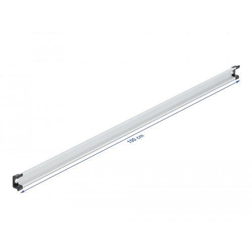 Delock DIN Rail 35 x 15 mm (100 cm) Aluminium