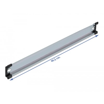 Delock DIN Rail 35 x 7.5 mm (19") Steel 2