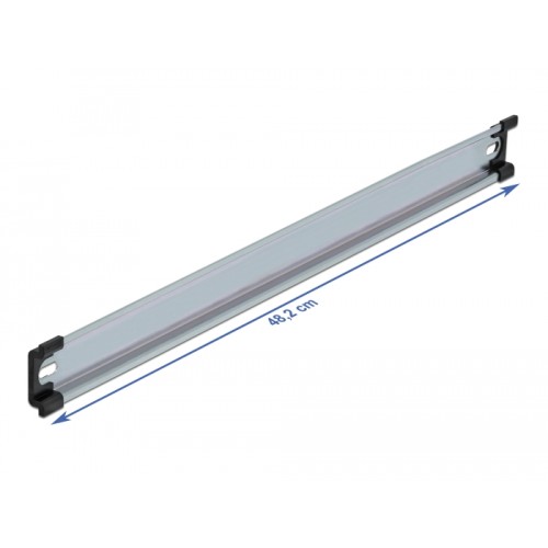 Delock DIN Rail 35 x 7.5 mm (19") Steel