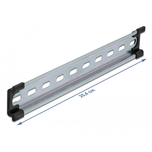 Delock DIN Rail 35 x 7.5 mm (10") Steel