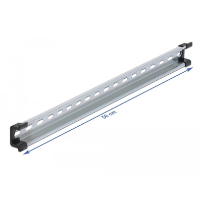Delock DIN Rail 35 x 15 mm (50 cm) Steel 2