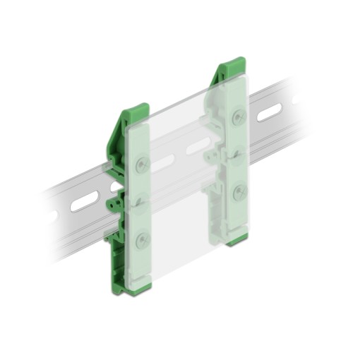 Delock DIN rail clip for PCB 85 mm 4 pieces