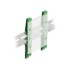 Delock DIN rail clip for PCB 115 mm 4 pieces