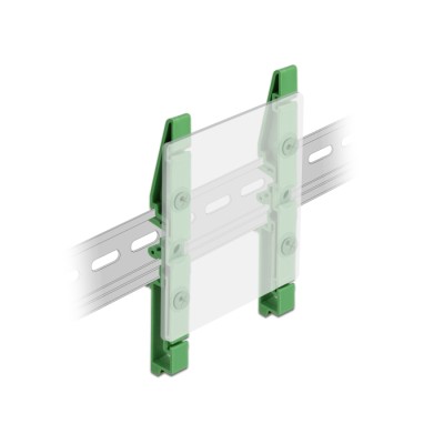 Delock DIN rail clip for PCB 122 mm 4 pieces
