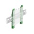 Delock DIN rail clip for PCB 122 mm 4 pieces