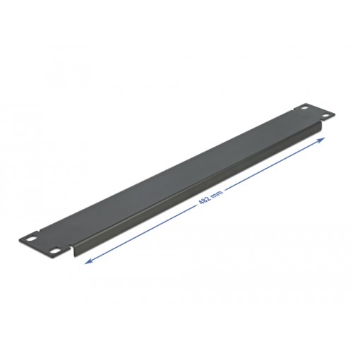 Delock 19″ Network Cabinet Blind Cover 1U black