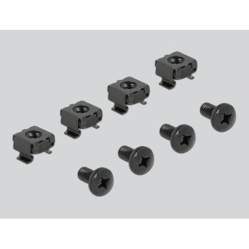 Delock 19″ Network Cabinet Blind Cover 2U black