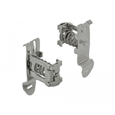 Delock Shield Clamp for DIN Rail - Cable diameter 3 - 8 mm 2
