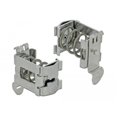 Delock Shield Clamp for DIN Rail - Cable diameter 10 - 20 mm 2