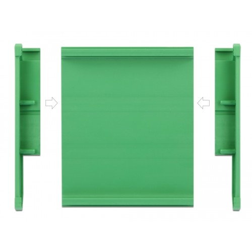 Delock Board Holder (107 mm) for DIN Rail 10 cm long