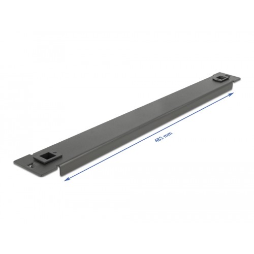 Delock 19″ Network Cabinet Blind Cover tool free 1U black
