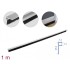 Delock Brush strip 20 mm with aluminium profile angled - length 1 m